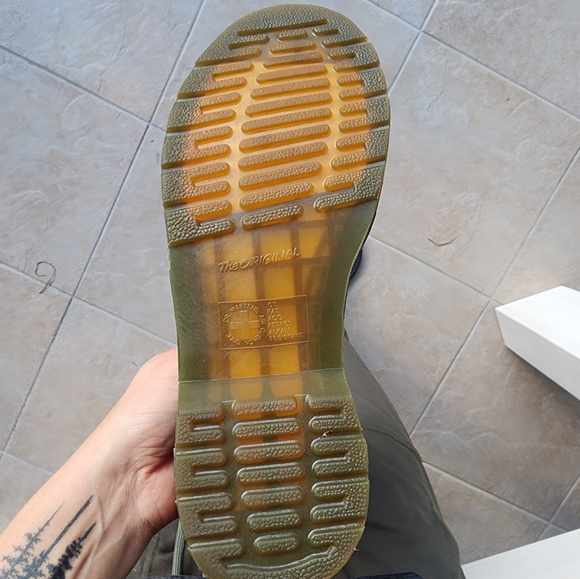 Dr Martens 1461 SMOOTH LEATHER OXFORD SHOES US9 Cherry Red. Unisex. - Picture 7 of 16